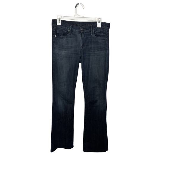 Citizens of Humanity Dita Dark Wash Jeans Petite Bootcut Leg Size 27 USA - Picture 1 of 9